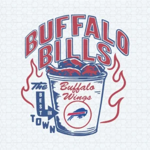 The Best Buffalo Wings In Town SVG, Buffalo Bills NFL Super Bowl SVG