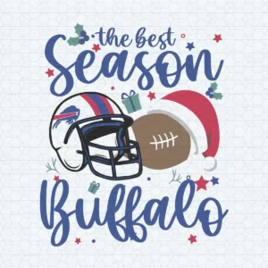 The Best Season Buffalo Christmas SVG Digital Download
