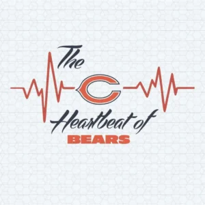 The Chicago Heartbeat Of Bears SVG