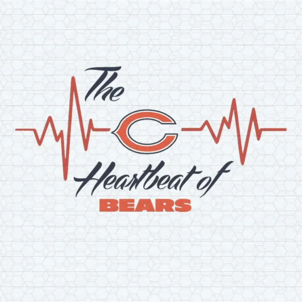 The Chicago Heartbeat Of Bears SVG