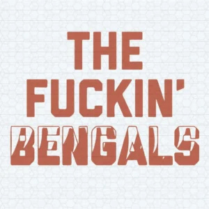 bold and modern with a touch of vintage flair Bengals classic SVG design showing excitement and pride for Cricut and Silhouette cutting machines