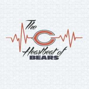 modern with vintage influences, bold and dynamic Bears logo SVG design showing pride for Cricut and Silhouette cutting machines