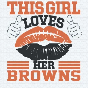 bold and playful with a vintage touch Browns classic SVG design showing joy and pride for Cricut and Silhouette cutting machines