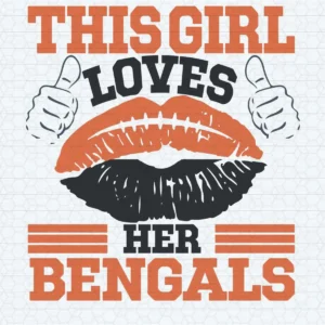bold and modern with a playful twist Bengals classic SVG design showing enthusiasm and pride for Cricut and Silhouette cutting machines