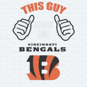 bold and modern with a playful touch Bengals classic SVG design showing excitement and pride for Cricut and Silhouette cutting machines