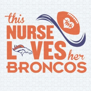 modern with a playful twist Broncos classic SVG design showing excitement for Cricut and Silhouette cutting machines