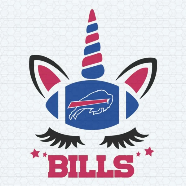 This Unicorn Love Buffalo Bills SVG Cricut Digital Download