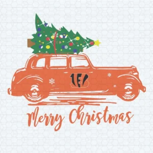 vintage with a playful holiday theme Bengals classic SVG design showing joy and nostalgia for Cricut and Silhouette cutting machines