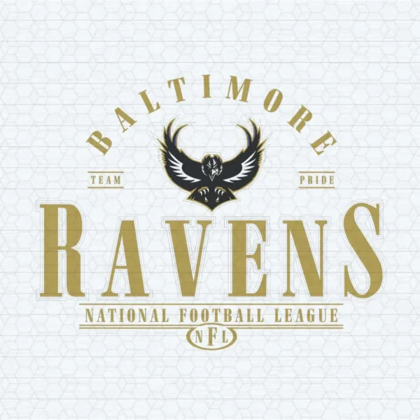 Vintage Baltimore Ravens Football SVG Digital Download