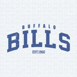 Vintage Buffalo Bills Est 1960 SVG Super Bowl Logo