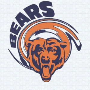 bold and modern with a vintage touch Bears logo SVG design showing pride for Cricut and Silhouette cutting machines