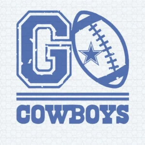 vintage with a modern twist, featuring bold elements Cowboys vintage SVG design showing pride for Cricut and Silhouette cutting machines