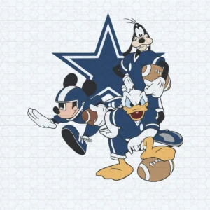 modern with a playful twist Cowboys vintage SVG design showing excitement for Cricut and Silhouette cutting machines