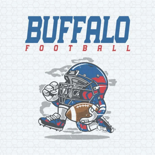 Vintage Nfl Buffalo Football SVG Silhouette Cricut File