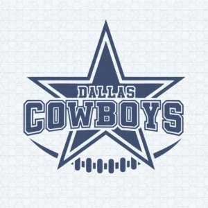 modern with a vintage touch Cowboys vintage SVG design showing pride for Cricut and Silhouette cutting machines