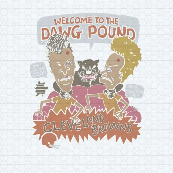 vintage with a playful, cartoonish flair Browns classic SVG design showing nostalgia and pride for Cricut and Silhouette cutting machines
