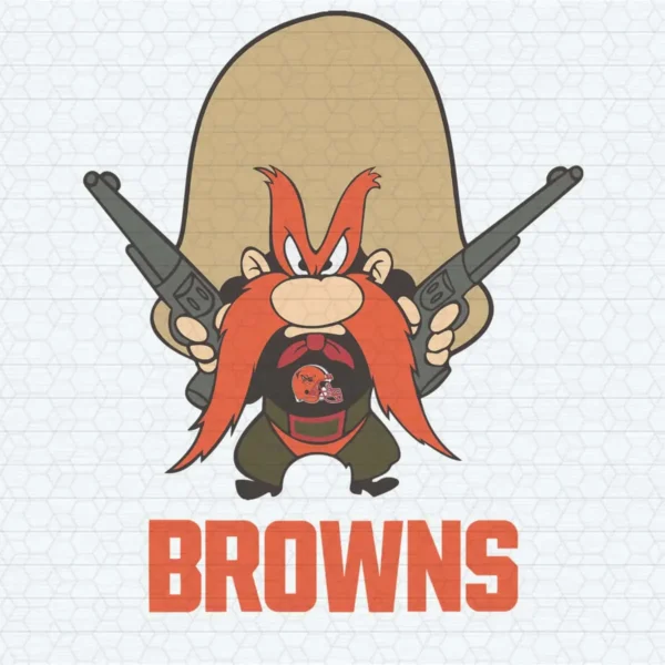 vintage with bold elements Browns classic SVG design showing nostalgia and pride for Cricut and Silhouette cutting machines