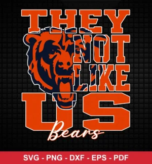 modern, bold typography with a strong sports team logo integration NFL bold design expressing team pride and defiance for Cricut and Silhouette cutting machines