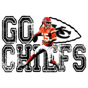 bold and modern with a vintage touch Chiefs classic SVG design showing excitement and pride for Cricut and Silhouette cutting machines