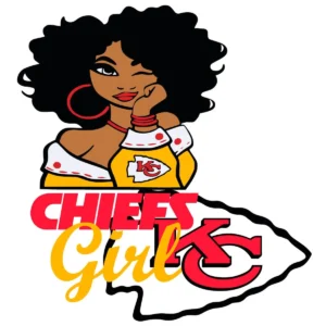 modern and bold with a playful twist Chiefs classic SVG design showing excitement and pride for Cricut and Silhouette cutting machines