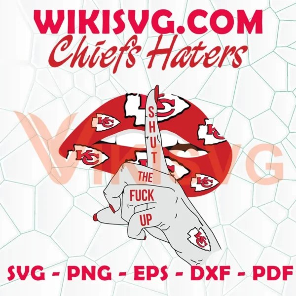 bold and modern with a touch of vintage flair Chiefs classic SVG design showing defiance and pride for Cricut and Silhouette cutting machines