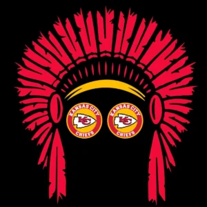 bold and modern with a vintage touch Chiefs logo SVG design showing excitement and pride for Cricut and Silhouette cutting machines