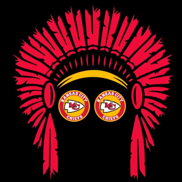 bold and modern with a vintage touch Chiefs logo SVG design showing excitement and pride for Cricut and Silhouette cutting machines