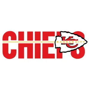 bold and modern with a vintage touch Chiefs logo SVG design showing excitement and pride for Cricut and Silhouette cutting machines