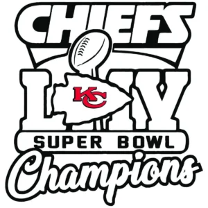 bold and modern with a touch of vintage Chiefs classic SVG design showing pride and excitement for Cricut and Silhouette cutting machines