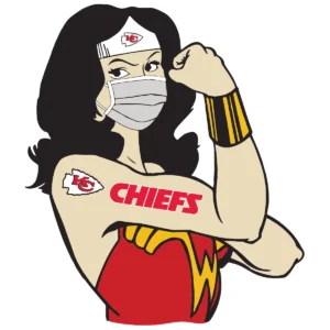 bold and modern with a playful twist Chiefs classic SVG design showing empowerment and pride for Cricut and Silhouette cutting machines
