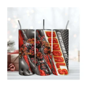 bold and modern with a dynamic aesthetic Bengals mascot SVG design showing excitement and pride for Cricut and Silhouette cutting machines