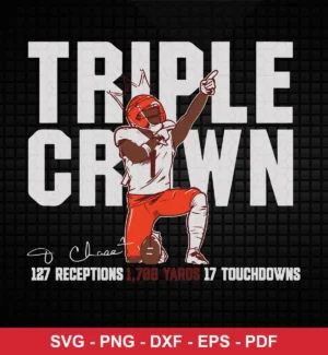 modern cartoon style with bold typography NFL classic design expressing celebration and achievement for Cricut and Silhouette cutting machines