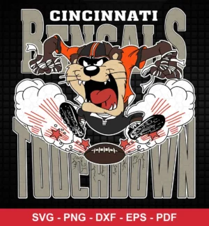 cartoon, bold, modern sports illustration NFL classic design expressing celebration and team pride for Cricut and Silhouette cutting machines