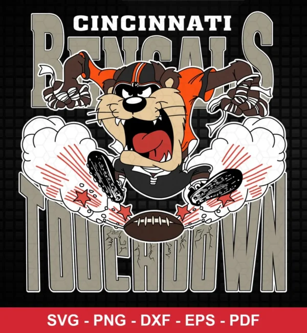 cartoon, bold, modern sports illustration NFL classic design expressing celebration and team pride for Cricut and Silhouette cutting machines