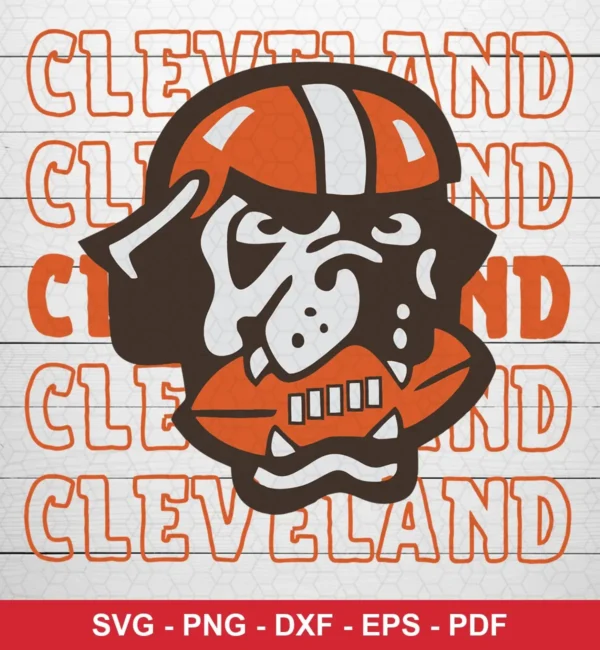 modern cartoon style with bold lines and simplified shapes NFL logo design expressing team pride and identity for Cricut and Silhouette cutting machines