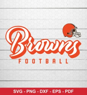 modern clean script with minimalistic helmet artwork NFL logo design expressing team pride for Cricut and Silhouette cutting machines