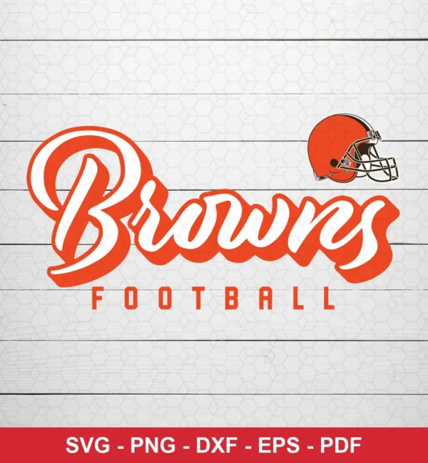 modern clean script with minimalistic helmet artwork NFL logo design expressing team pride for Cricut and Silhouette cutting machines