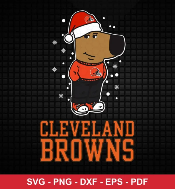 cartoon, modern, festive NFL classic design expressing team pride and festive cheer for Cricut and Silhouette cutting machines