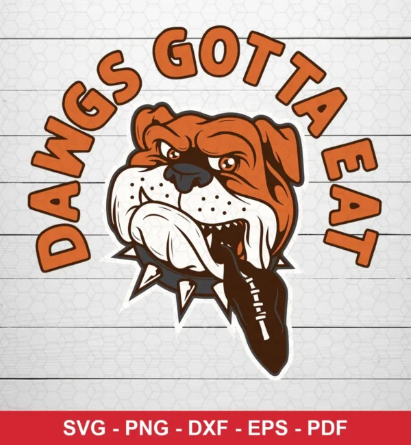 cartoon, bold mascot illustration with modern typography NFL mascot design expressing team pride and toughness for Cricut and Silhouette cutting machines