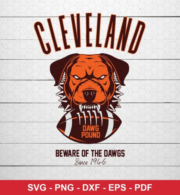 modern cartoon style with bold lines and a clean, sharp look NFL logo design expressing team pride and toughness for Cricut and Silhouette cutting machines