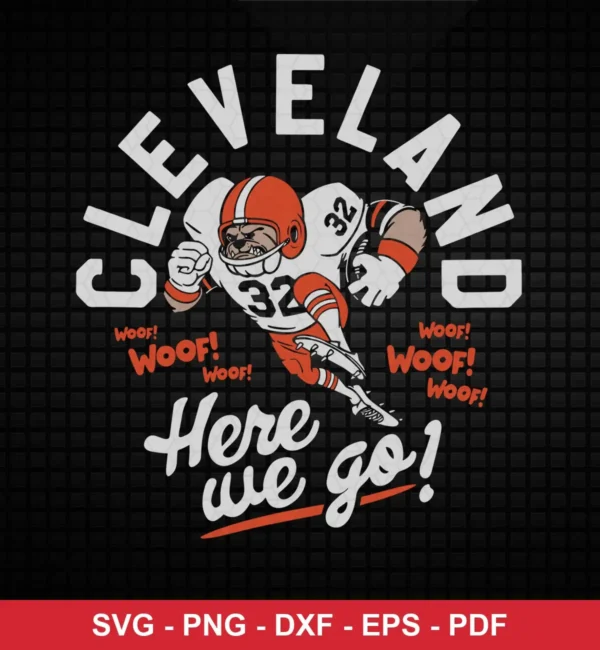 cartoon, vintage-inspired sports illustration NFL classic design expressing team pride and enthusiasm for Cricut and Silhouette cutting machines