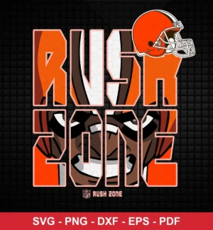 modern cartoon style with bold, blocky typography and a stylized character illustration NFL helmet design expressing intensity and team pride for Cricut and Silhouette cutting machines