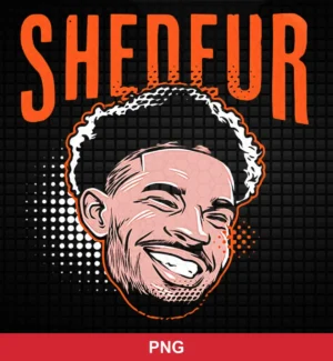 modern cartoon portrait with halftone dot effects NFL classic design expressing positive, celebratory for Cricut and Silhouette cutting machines