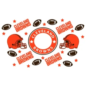 bold and modern with a vintage touch Browns classic SVG design showing pride for Cricut and Silhouette cutting machines