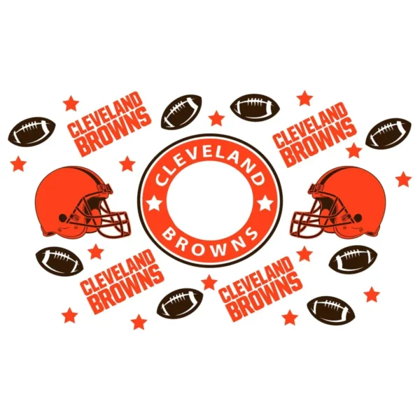 bold and modern with a vintage touch Browns classic SVG design showing pride for Cricut and Silhouette cutting machines