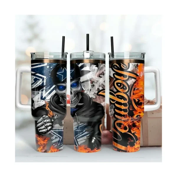 bold and modern with a touch of vintage flair Cowboys skull SVG design showing pride for Cricut and Silhouette cutting machines