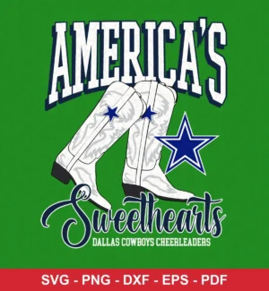 modern, clean, and straightforward with a focus on team pride Cowboys classic design expressing team pride and admiration for Cricut and Silhouette cutting machines