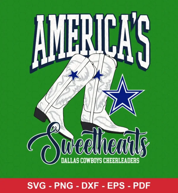 modern, clean, and straightforward with a focus on team pride Cowboys classic design expressing team pride and admiration for Cricut and Silhouette cutting machines
