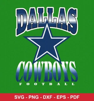 modern, clean, and straightforward logo design Cowboys logo design expressing team pride for Cricut and Silhouette cutting...