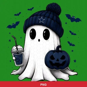 cartoon, cute, modern digital illustration with Halloween theme Cowboys classic design expressing cute, festive, friendly ...